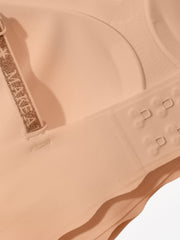 Seamless Shine Strap Deep V Bra - Smart Size