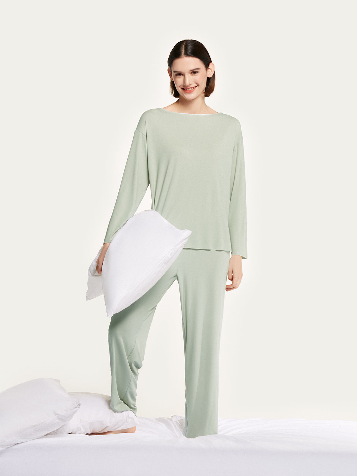 Modal Long Sleeve Pajama Set – ubras