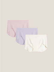 3pcs Classic Mid-Rise Briefs