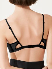Luxe Silk Triangle Bra