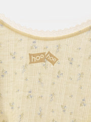 Naia™ Lavender Fabric French-Style Floral Print Sleeveless Sleep Set