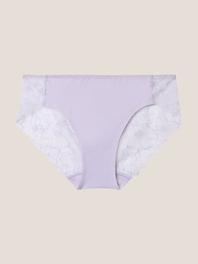 Breathable Lace Low-Rise Brief