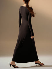 Long Sleeve Long Dress