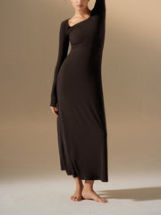 Long Sleeve Long Dress