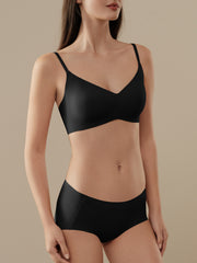 V-Neck Wireless Bra - Smart Size