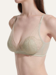 Rococo Lace Triangle Padded Bra