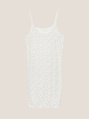 Naia™ Lavender Fabric French-Style Floral Print Slip Sleep Dress