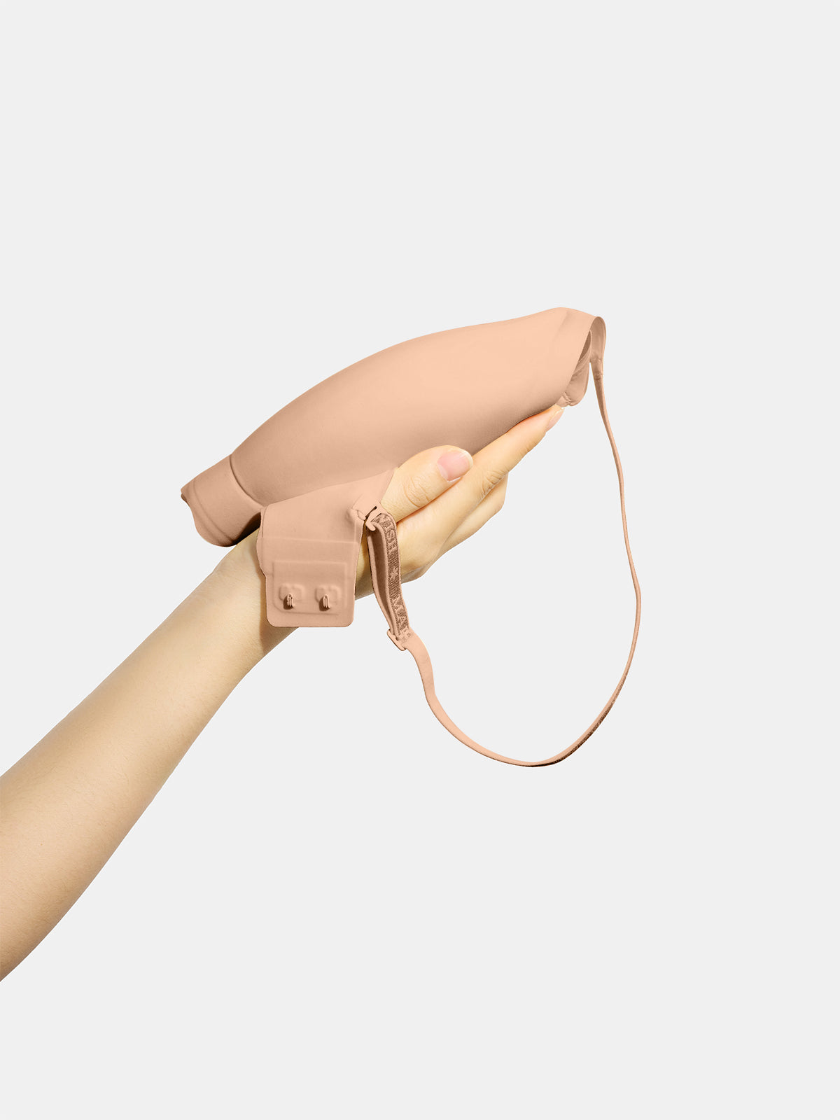 Seamless Shine Strap Deep V Bra - Smart Size