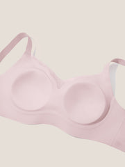 Wave Mesh Support Wireless Bra