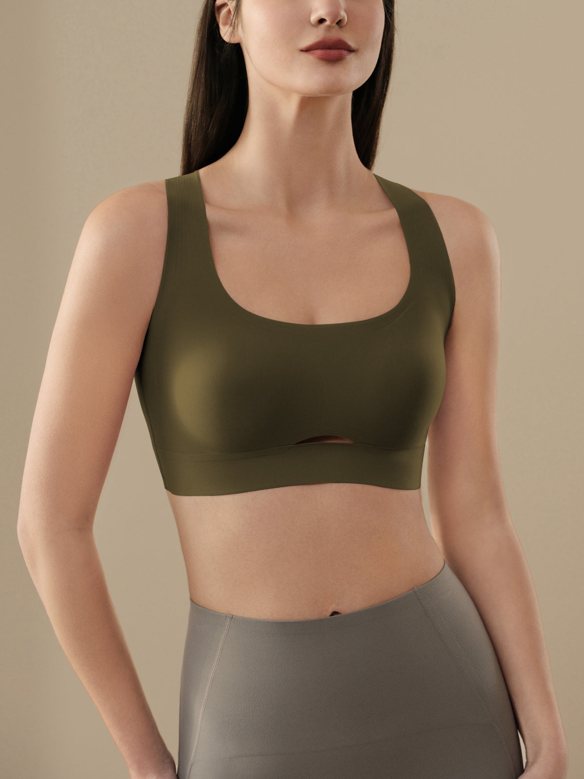 Breathable Medium Support Racerback Sports Bra