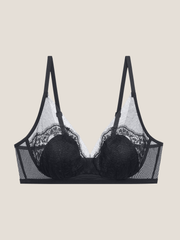 Rococo Lace Triangle Padded Bra