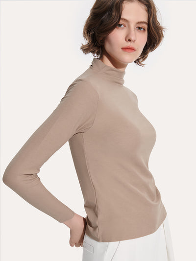 Merino High Neck Thermal Top