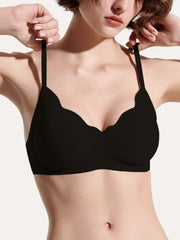 V-neck Contour Wireless Bra