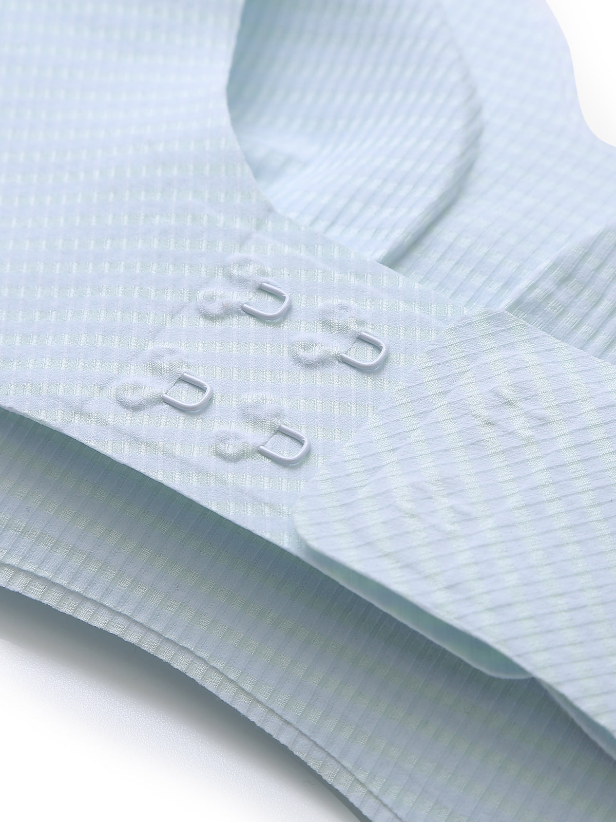Breeze In Support Ribbed Wavy Collar Cooling Bra & Brief