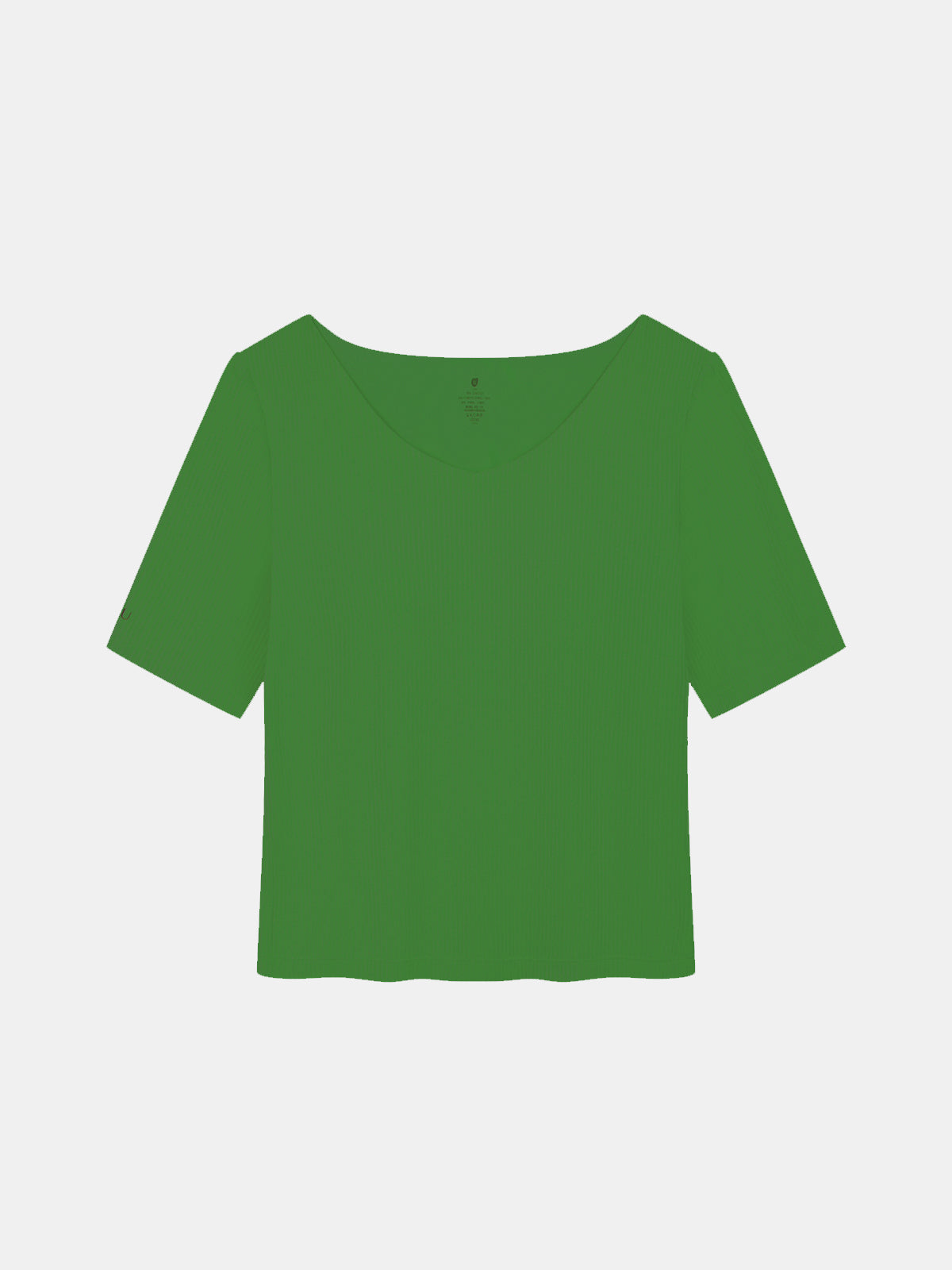 V Neck Bra-in Half Sleeve T-shirt