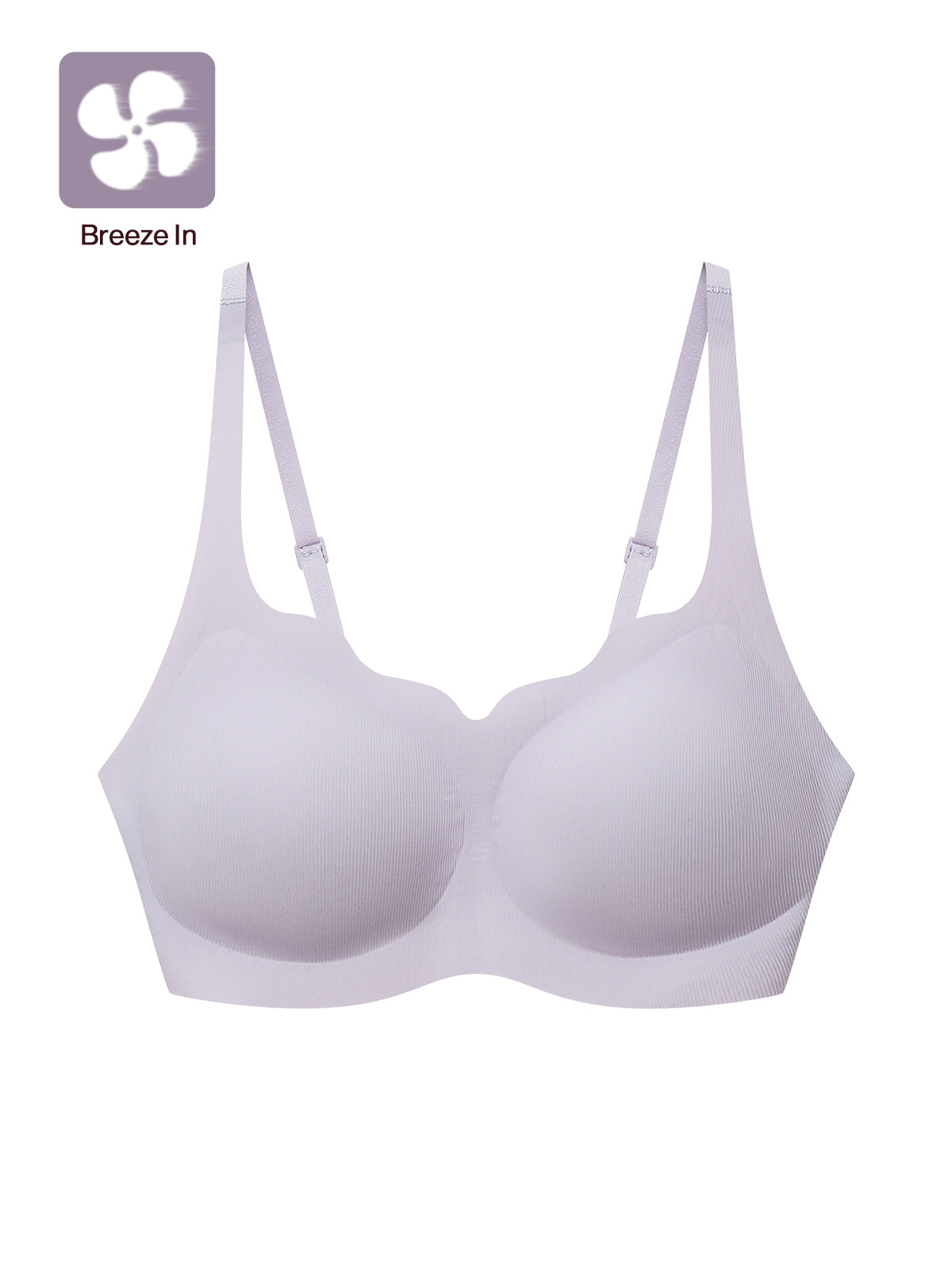 Breeze In Support Wavy Collar Cooling Bra