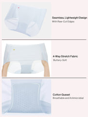 3pcs Classic Mid-Rise Briefs