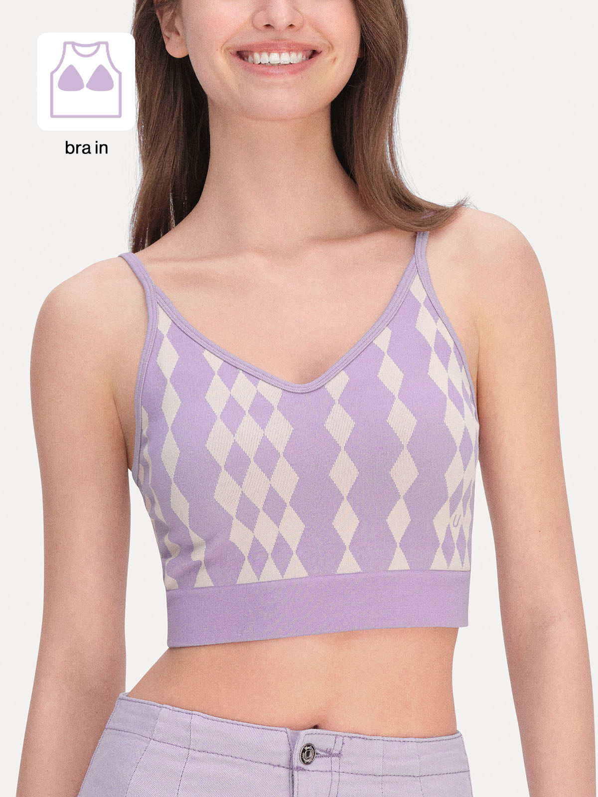 24H Comfort Lycra Seamless Bra Top