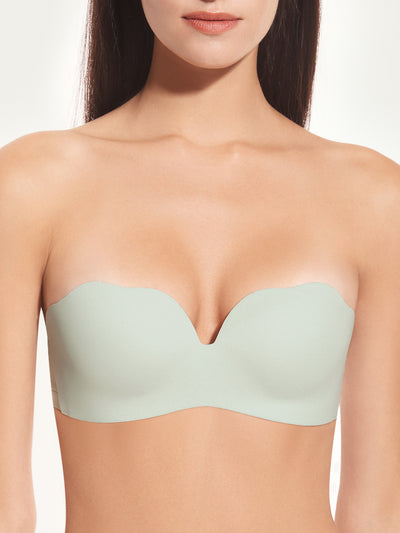 Shell Cup Push-Up Bandeau