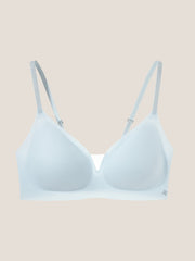 Basic Seamless Deep V Neck Mesh Cooling Bra