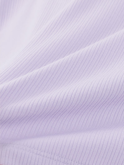 Modal Ribbed Bra Crop Cami