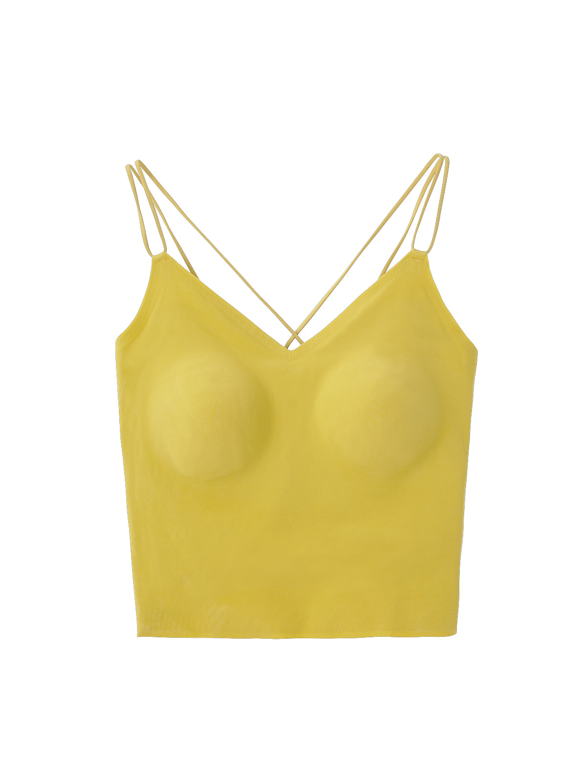 Cross-Back Bra-in Crop Top