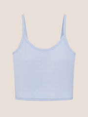 Modal Ribbed Bra Crop Cami