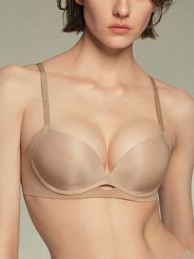 Smoothing Seamless Push-Up Bra