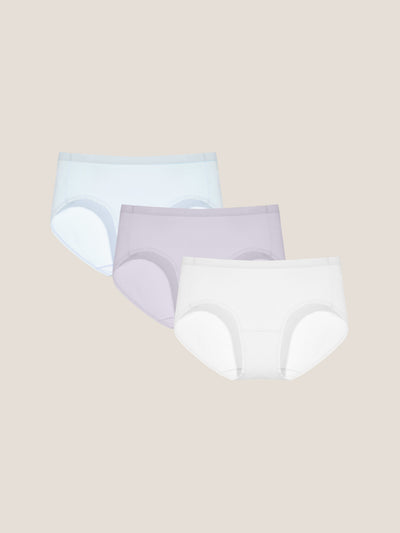 3pcs Cotton Mid-Rise Brief