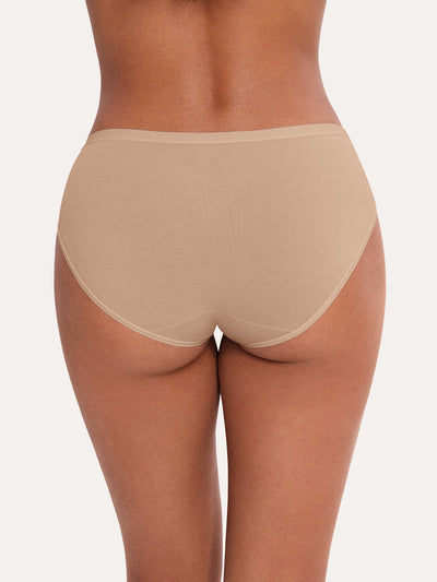 3pcs Cotton Mid-Rise Brief