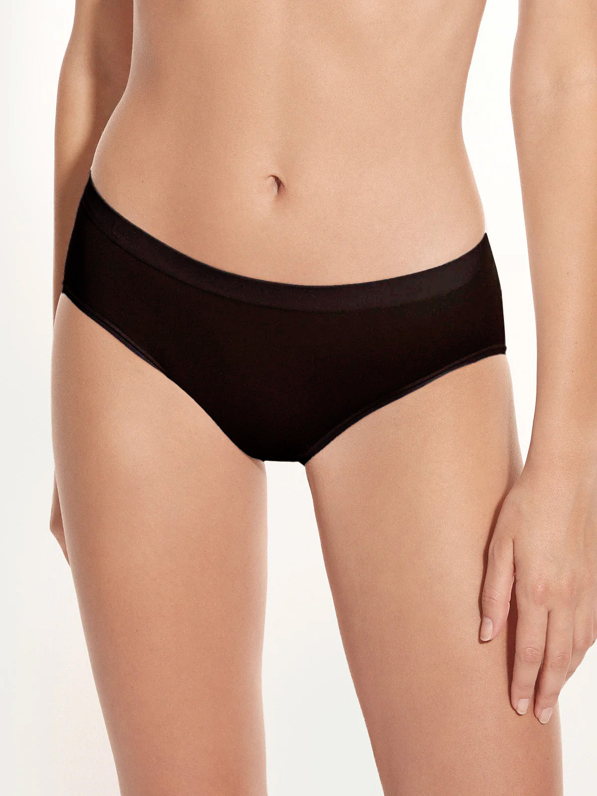 3pcs Modal Antibacterial Mid-Rise Briefs