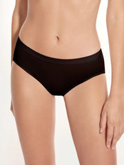 3pcs Modal Antibacterial Mid-Rise Briefs