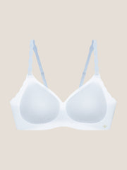 Basic Seamless Deep V Neck Mint-Infused Cooling Bra