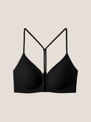 Y-Back Front-Closure Bra
