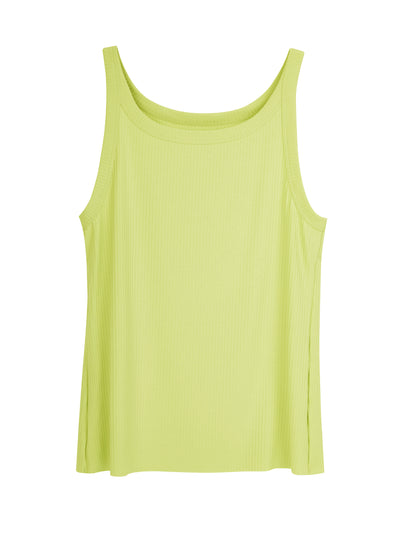 Ribbed Slim-Fit Vest Top
