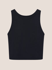 Modal Ribbed Bra Crop Tank