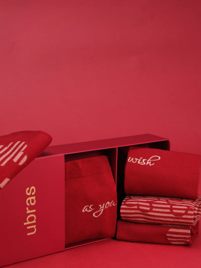 Make a Wish Limited Edition Cotton Socks Gift Set
