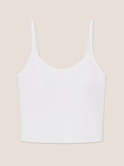 Modal Ribbed Bra Crop Cami