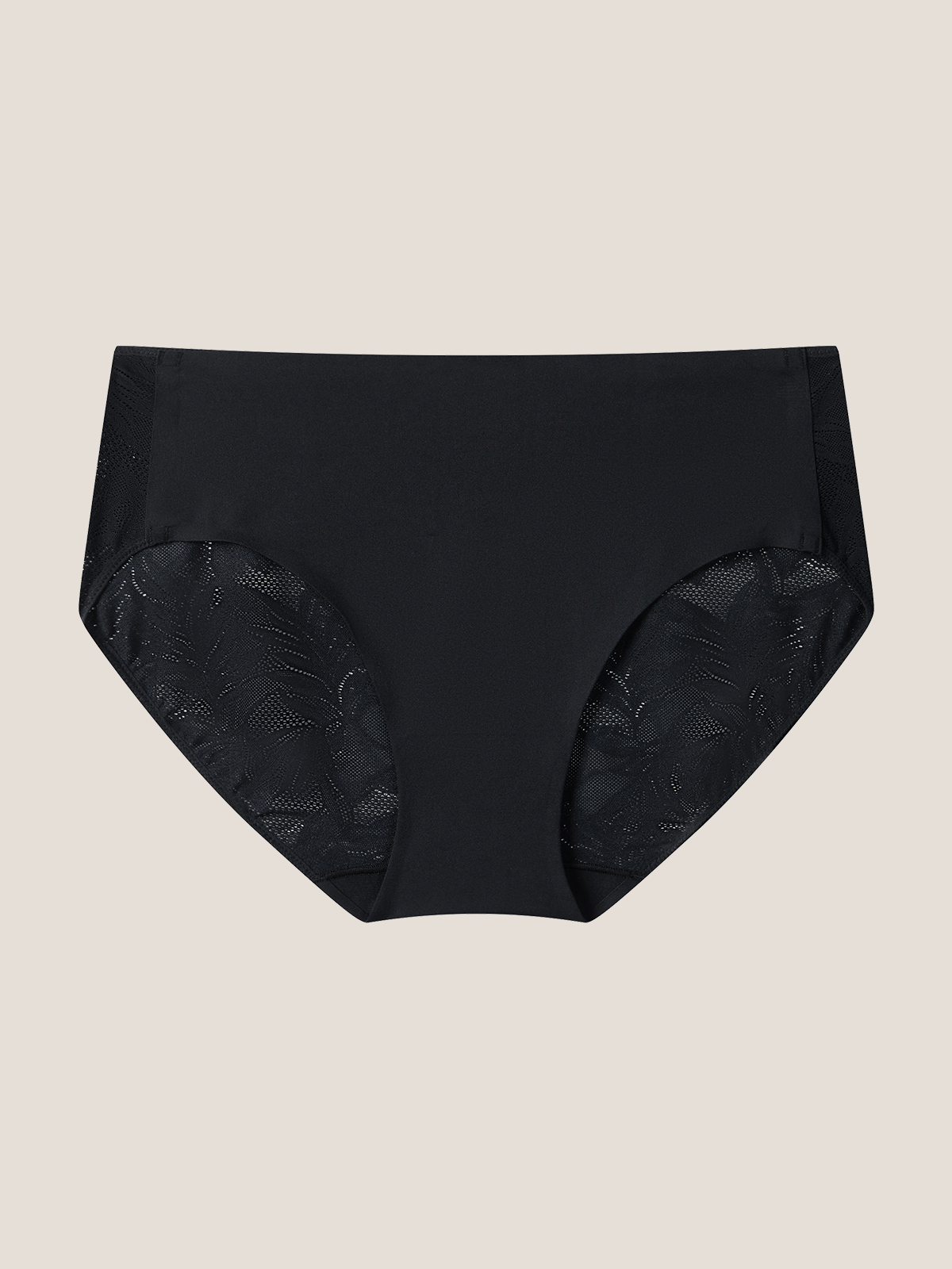 Vine Lace Mid-Waist Brief