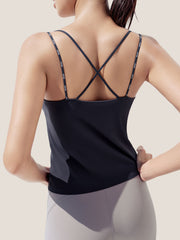 Crisscross Back Bra-In Cami