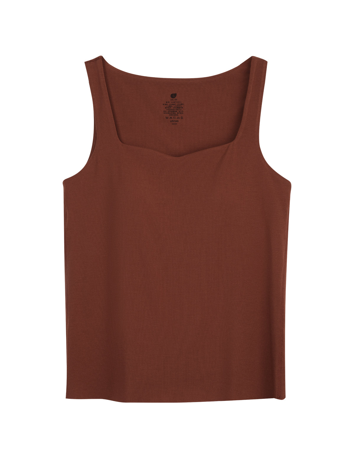 Princess Collar Wool Thermal Bra Tank Top