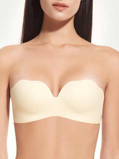Shell Cup Push-Up Bandeau