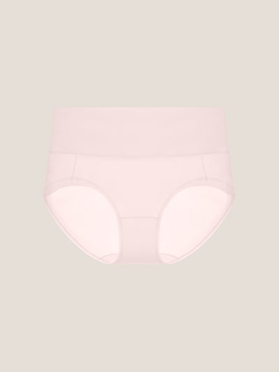 Pure Cotton Wide Elastic Band High-Waisted Brief (2-Pack)