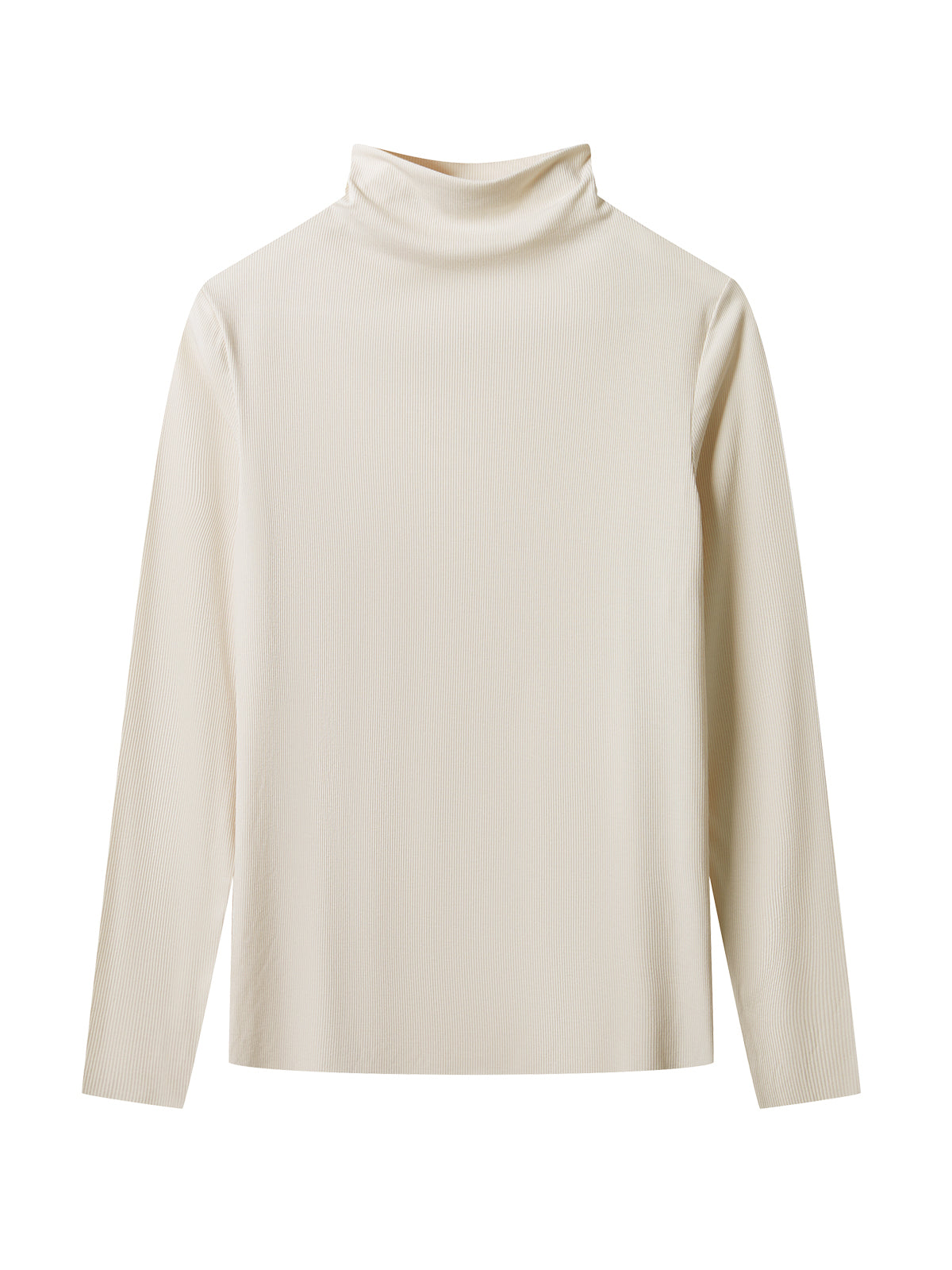 Slim-Fit Turtleneck Top