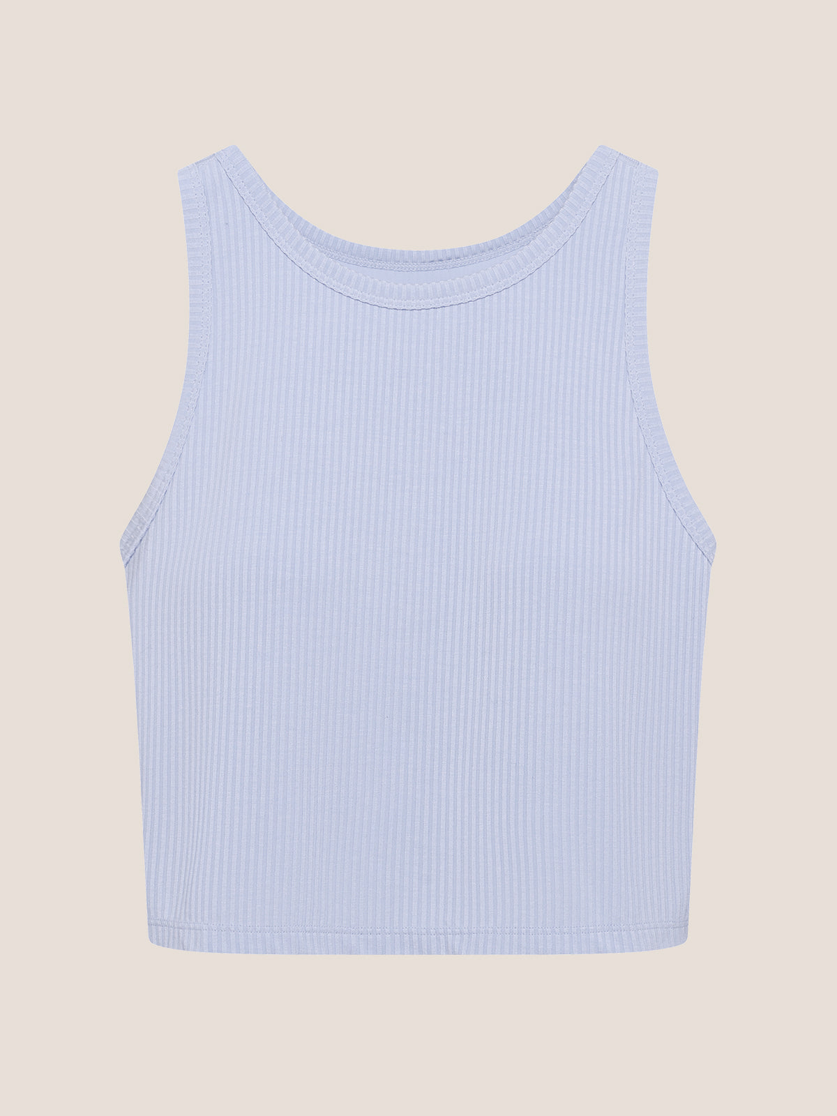 Modal Ribbed Bra Crop Tank