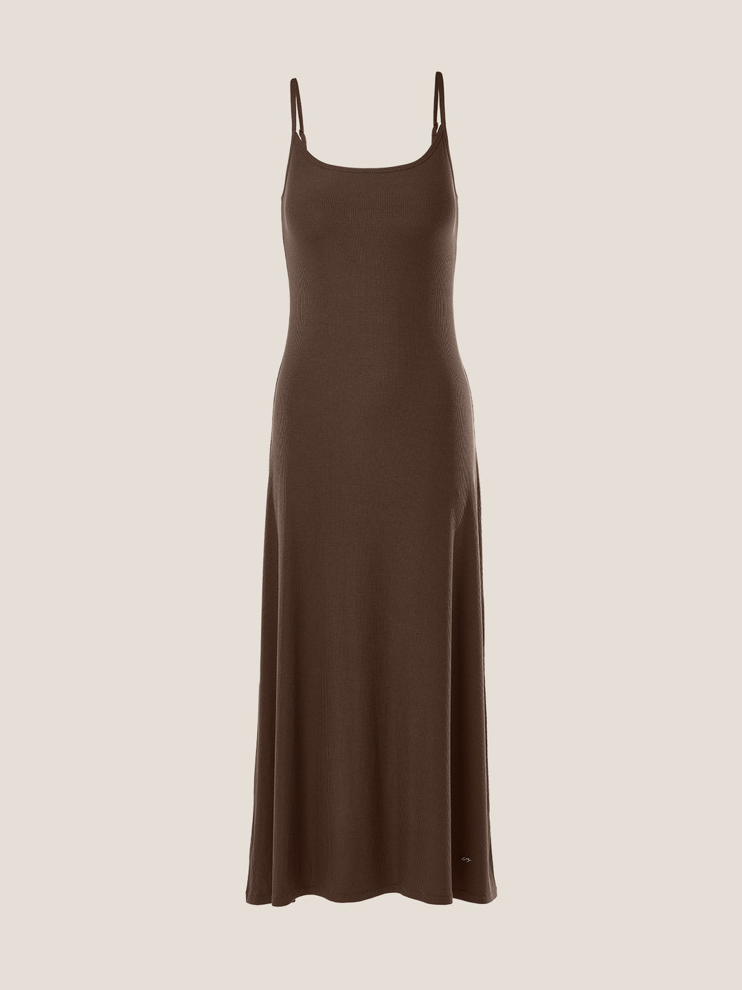 Bra Long Dress, Mahogany / S Bra Long Dress, Mahogany / S