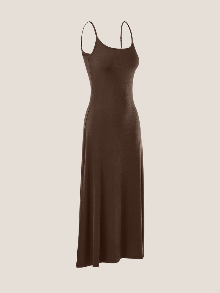 long dress with built in bra Built-in Bra Dress
