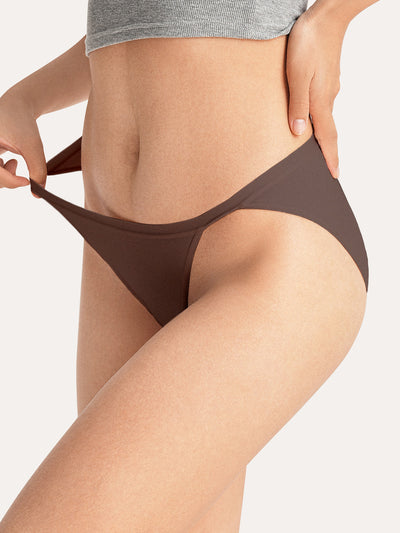 Cotton Rib Mid-Rise Bikini Brief 3-Pack
