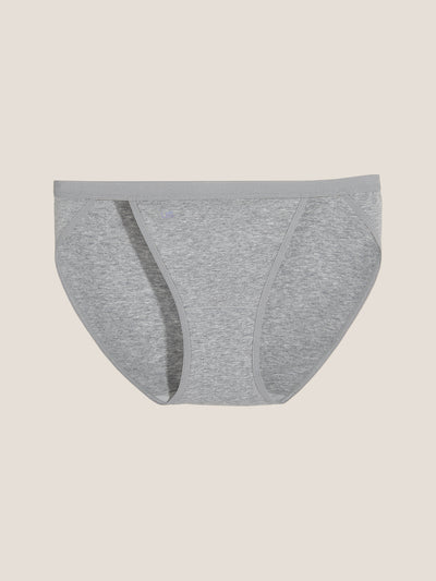 Cotton Rib Mid-Rise Bikini Brief 3-Pack