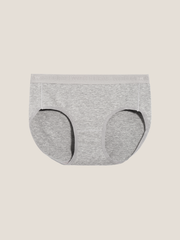 3pcs Cotton Rib Mid-Rise Briefs